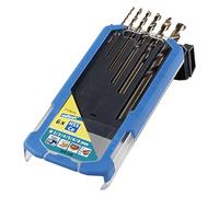 wolfcraft Juego de brocas para metal de HSS con cobalto rectificadas, 6 piezas I 7118000 I Para taladrar materiales especialmente duros y resistentes