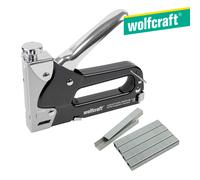 Wolfcraft Grapadora manual Tacocraft 7 7089000 – Juego 1001 piezas para hogar y bricolaje