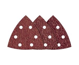 wolfcraft juego de hojas abrasivas adhesivas de 25 piezas para madera/metal I 1865100