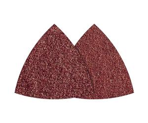 wolfcraft Juego de hojas abrasivas adhesivas de 5 piezas para madera/metal I 5886000