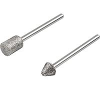 Wolfcraft juego de minimuelas de diamante, cilíndricas y cónicas en