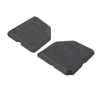 wolfcraft Juego de perfiladores de juntas, 2 piezas I 4331000 I Para alisar juntas de sellado