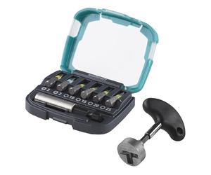 wolfcraft Juego de primeros pasos "Trabajos de atornillado" I 8642000 I Para aplicaciones sencillas de atornillado manual y mecánico