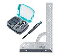 wolfcraft Juego de proyecto "Instalación de bisagras de cazoleta con diámetro de 35 mm" - 8656000 - Para la instalación sencilla de bisagras de cazoleta