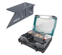 wolfcraft Juego de proyecto "Uniones con espigas" - 8636000 - Juego completo para todas las uniones habituales de madera con espigas