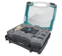 wolfcraft Juego Undercover-Jig TX, 55 piezas I 4642100 I Juego con todo lo necesario para taladrar y atornillar ensamblajes de madera invisibles en solo tres pasos I Perfecto para montaje de muebles
