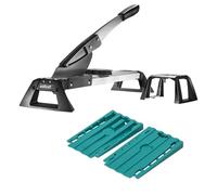 wolfcraft Kit de proyecto "Colocación de vinilo y laminado" - 8638000 - Cortador profesional para vinilo y laminado VLC 800 y 30 cuñas universales de alta calidad