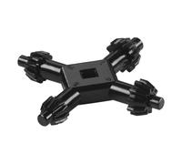 wolfcraft Llave universal para portabrocas I 2635000 I Herramienta accesoria adecuada para portabrocas de llave