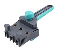 wolfcraft Maestro para espigado de madera: calibre de espiga para ensamblar madera I 4640000 I Accesorio para uniones perfectas en T, uniones de rincón y uniones de superficies de tablas/madera