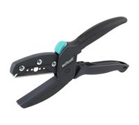 wolfcraft MegaCut PRO - Cortadora universal, incluye 3 cuchillas de repuesto PRO SHARP 0,65 x 61 mm - 4168000 I Para plástico blando, Cuerda, Correa, Cuero, Ramas, Cables