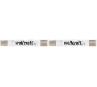 wolfcraft Metro plegable I 5227000 I El compañero indispensable para todos los aficionados al bricolaje (Paquete de 2)