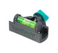 wolfcraft Nivel de burbuja para metros plegables I 5222000 I Para la alineación de cuadros y piezas de trabajo