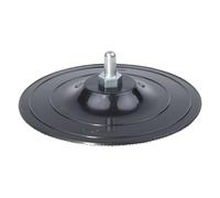 Wolfcraft 1 plato abrasivo adhesivo, vástago redondo, 125 mm, 8 mm - 2223000