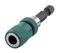 wolfcraft Portapuntas con tope de profundidad e imán anular I 2411000 I Para un trabajo confortable y con límite de profundidad