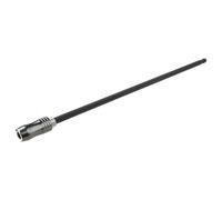 wolfcraft Portapuntas con vástago extralargo I 2984000 I Para uniones atornilladas profundas en áreas de trabajo con espacio limitado
