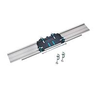 wolfcraft Riel de guía FKS 145 I 6913000 I Sistema de guía para sierras circulares de mano