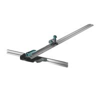 wolfcraft Riel en T para corte paralelo I 4008000 I Asistente de corte y marcado para planchas de placa de yeso