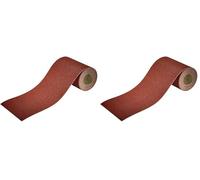 wolfcraft Rollo de papel abrasivo autoadherente para madera/metal I 1740000 (Paquete de 2)