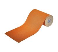 wolfcraft Rollo de papel abrasivo para madera/metal, 5 m x 115 mm, grano 120 I 1774000 I Para lijar superficies de madera y metal