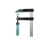wolfcraft Sargento de tornillo, 300 mm I 3059000 I Para numerosas aplicaciones de sujeción, ideal para proyectos de bricolaje
