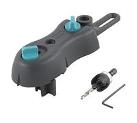 wolfcraft Set de taladrado de tarimas de terraza, 3 pzas. I 6960000 I Para el atornillado uniforme de tarimas de terraza