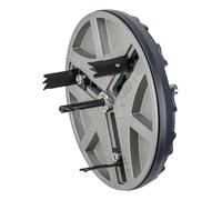 wolfcraft Sierra de corona ajustable, Ø 45-130 mm I 5978000 I Para hacer agujeros diferentes diámetros en trabajos de renovación y obras interiores (madera y placa de yeso)