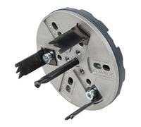 wolfcraft sierra de corona ajustable, focos de luz I 5986000 I Para la preparación de instalaciones de focos de luz empotrados