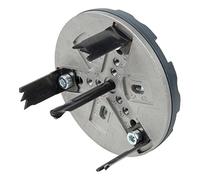 wolfcraft sierra de corona ajustable para instalaciones de fontanería I 5984000 I Para la preparación de instalaciones sanitarias en seco