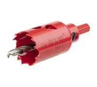 wolfcraft Sierra de corona BiM I 5466000 I Para materiales de obra en seco, madera, plásticos y metales, profundidad de corte de 40 mm