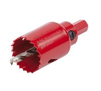 wolfcraft Sierra de corona BiM I 5467000 I Para materiales de obra en seco, madera, plásticos y metales, profundidad de corte de 40 mm