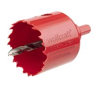 wolfcraft Sierra de corona BiM I 5471000 I Para materiales de obra en seco, madera, plásticos y metales, profundidad de corte de 40 mm
