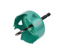 Wolfcraft Sierra de corona 5968000 – Acero al carbono Ø 68 mm para madera y obra seca