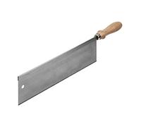 wolfcraft Sierra de dientes finos, 300 mm I 6950000 I Práctica herramienta para trabajos en madera y manualidades
