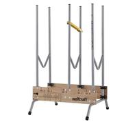 wolfcraft Soporte para cortar leña con motosierras I 5121000 I El soporte resistente y estable para cortar leña con motosierras