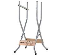 wolfcraft Soporte para cortar leña con motosierras SB 60 I 5119000 I El soporte móvil y compacto para cortar leña con motosierras