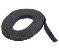 wolfcraft Tira autoadherente, negra I 3286000 I Para agrupar y fijar versátilmente cualquier cosa en el hogar