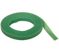 wolfcraft Tira autoadherente, verde I 3285000 I Para sujetar las plantas sin dañarlas fuera y dentro de casa