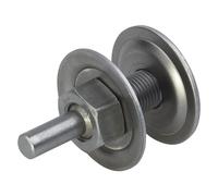 wolfcraft Vástago para discos con agujero de 13 mm I 2117000 I Para una óptima concentricidad de discos de lijar y pulir sin vástago