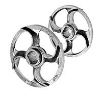 WolfCut 1 cuchillo de anillo con 4 cuchillas de corte Unger apto para todas las picadoras de carne del tamaño R70, por ejemplo: Bizerba; Krefft; Mado; Gigant, etc.