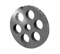 WolfCut Disco perforado INOX con orificios de 12,0 mm. Compatible con todos los tipos de picadora de carne de tamaños 5, por ejemplo: Bosch MUM4/MUM5, Alexanderwerk tamaño 5, Júpiter tamaño 5