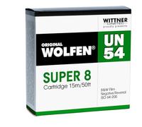 WOLFEN B+W Película Negativa Super 8 ISO 64-200