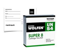 Wolfen UN54 B+W Neg.Film Super 8, 15 m ISO 64-200 con desarrollo + descarga 2K