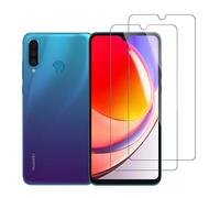 WolfFancy (2 unidades) 9H Protector de pantalla de cristal templado para Huawei P30 Lite, protector de pantalla con bordes curvados, irrompible, ajuste preciso