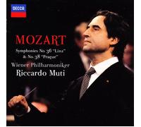 Muti – Mozart: Sinfonías n.º 36 y 38 – CD – Importación USA – Universal Music Group