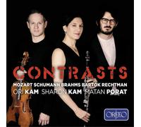Wolfgang Amadeu Contrasts: Mozart/Schumann/Brahms/Bartók/ (CD) (Importación USA)