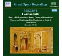 Wolfgang Amadeu Cosi Fan Tutte (Busch, Glyndebourne Choru (CD) (Importación USA)