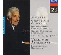 Wolfgang Amadeu Mozart: Great Piano Concertos: Nos 20, 21 (CD) (Importación USA)