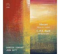 Wolfgang Amadeu Mozart: Mass in C Minor/C.P.E. Bach: Heil (CD) (Importación USA)