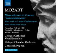 Wolfgang Amadeu Mozart: Missa Solemnis in C Minor 'Waisen (CD) (Importación USA)