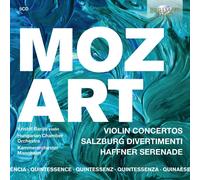 Wolfgang Amadeu Mozart: Violin Concertos/Salzburg Diverti (CD) (Importación USA)